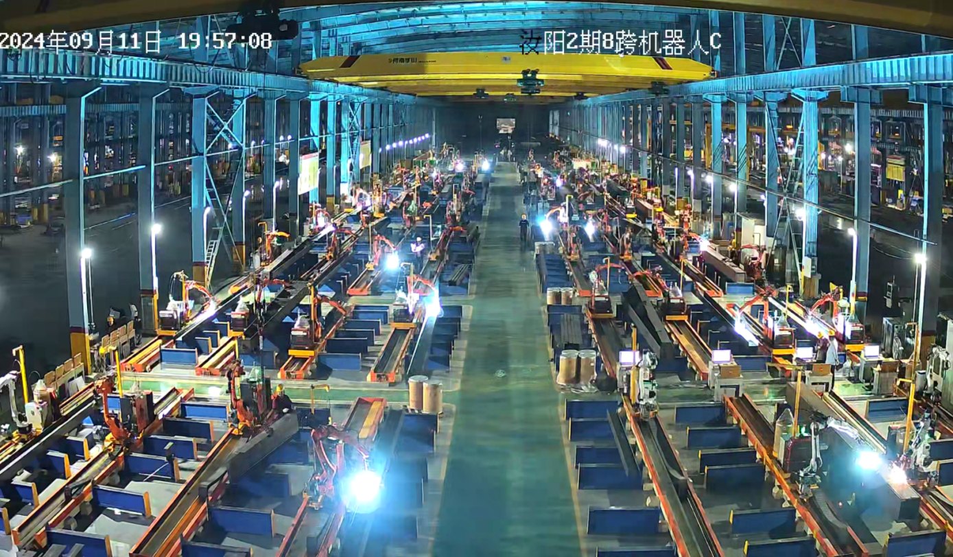 Ruyang Manufacturing Base — Honglu robotic welding workstations in operation
