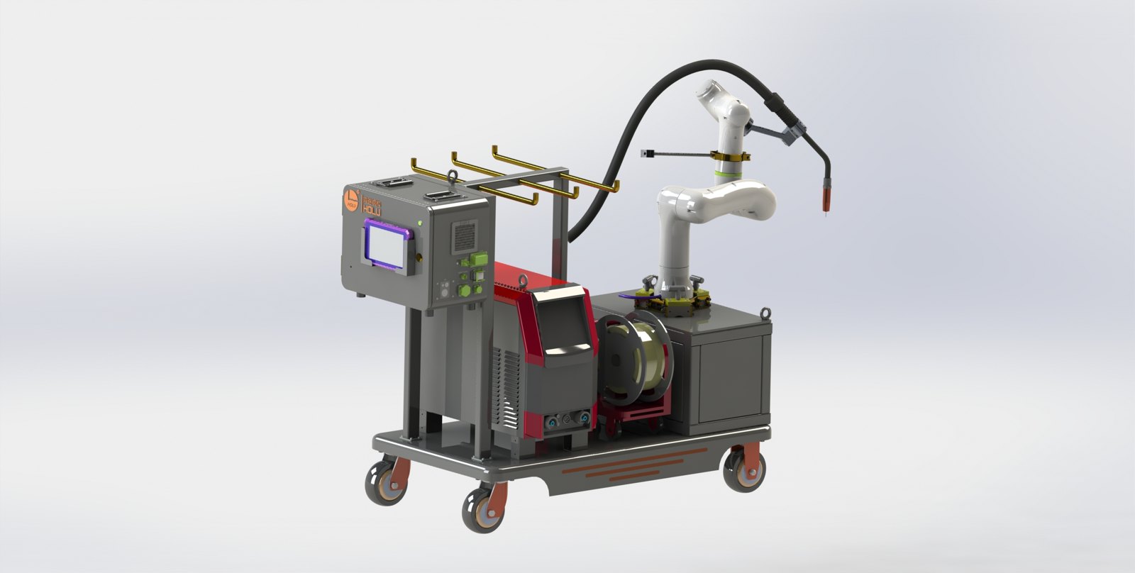 Lightweight intelligent welding robot HLQQHJ-R-SR3C-705